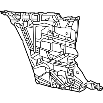 51128081241 BMW MOUNT REAR OUTER LEFT Illustration 1 of 1