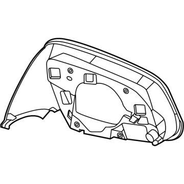 BMW 51165A6A725 Supporting Ring Left 51165A6A725 BMW Supporting Ring Left Illustration 1 of 1