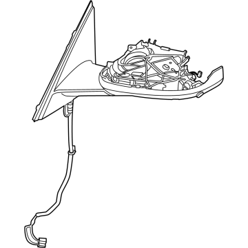 BMW 228 xDrive Gran Coupe Side View Mirrors - 51165A6DD06