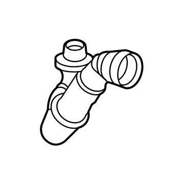 BMW i5 Coolant Reservoir Hose - 17128490276