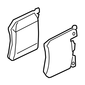 2024 BMW 530i xDrive Brake Pads - 34108842380