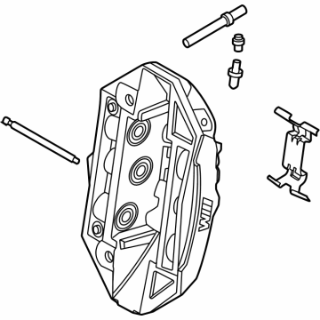 2025 BMW M5 Brake Caliper - 34107909640