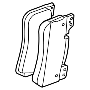 2025 BMW M5 Brake Pads - 34107885482