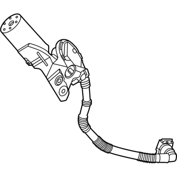 16135A02309 BMW VENTING LINE WITH LEAK DIAGN Illustration 1 of 1