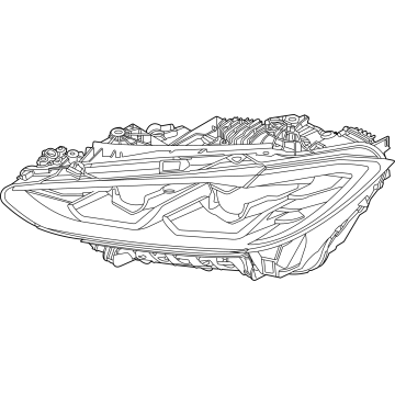 BMW M440i xDrive Gran Coupe Headlight - 63115B35E15