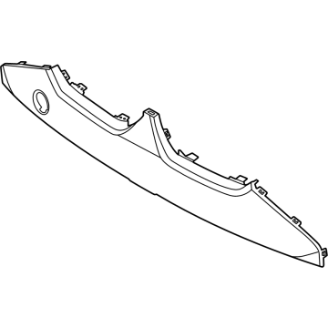 51115A867A2 BMW BUMPER TRIM, CENTER Illustration 1 of 1