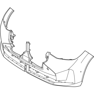 51115A88A35 BMW Bumper Trim Panel Front Illustration 1 of 1