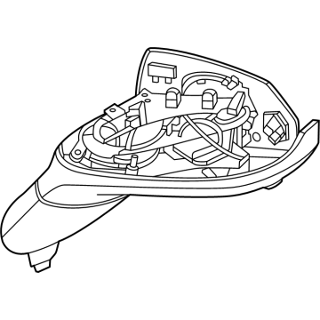 2025 BMW X2 Side View Mirrors - 51165A67658