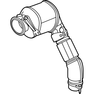 BMW XM Catalytic Converter - 18329798674