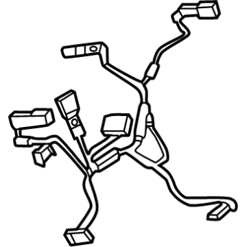 32305A8A8E7 BMW Steering Wheel Connecting Line Illustration 1 of 1