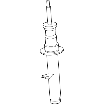 BMW 31305A135A1 Left Front Spring Strut 31305A135A1 BMW Left Front Spring Strut Illustration 1 of 1