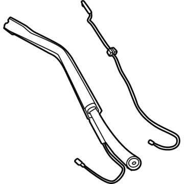 2025 BMW X3 Wiper Arm - 61615A291B4