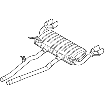 2025 BMW X3 Exhaust Pipe - 18305A69995
