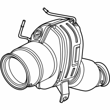 2025 BMW X3 Catalytic Converter - 18325A53289