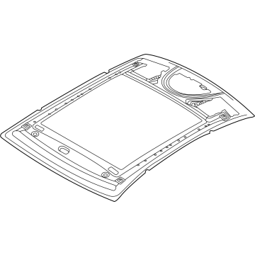 BMW 41315A6AB45 FRAME, SKYROOF 41315A6AB45 BMW FRAME, SKYROOF Illustration 1 of 1