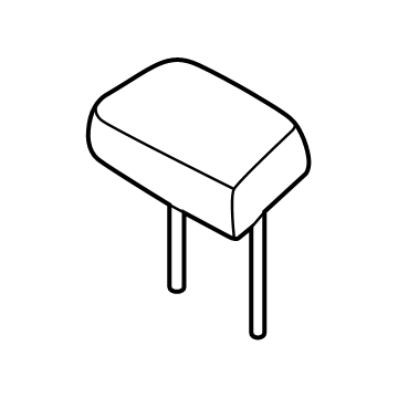 52207888228 BMW HEADREST, CENTER SEAT Illustration 1 of 1