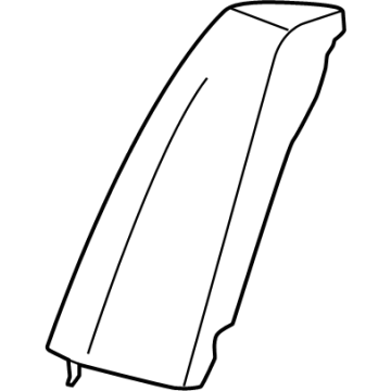 52207909263 BMW Lateral Trim Panel Left Illustration 1 of 1