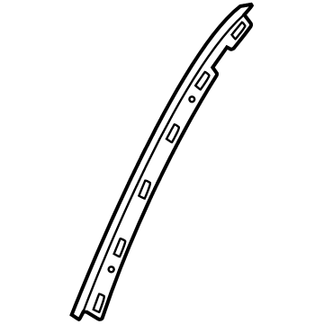 52205A8A935 BMW STRIP, SIDE SECTION, LEFT Illustration 1 of 1