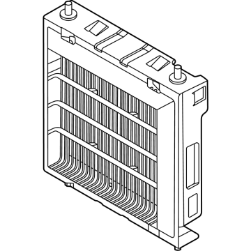 17115A500F1 BMW FRAME FOR REMOTE RADIATOR Illustration 1 of 1