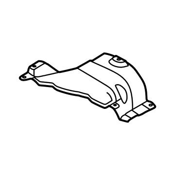 2025 BMW M5 Exhaust Heat Shield - 51488083447