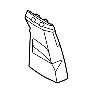 51435A60507 BMW B-Column Upper Left Cover Illustration 1 of 1