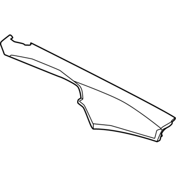 51415A3CAD5 BMW PARAPET LEFT FRONT Illustration 1 of 1