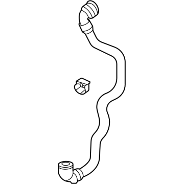 BMW 430i xDrive Gran Coupe Coolant Reservoir Hose - 17125A024A9