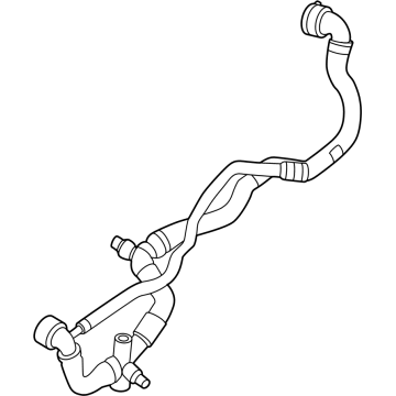 BMW 430i xDrive Gran Coupe Coolant Reservoir Hose - 17125A024A7