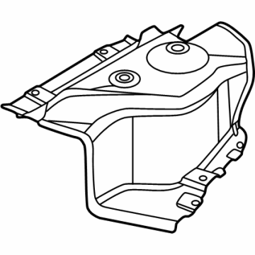 2025 BMW X3 Exhaust Heat Shield - 51485A2BB33