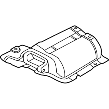 2025 BMW X3 Exhaust Heat Shield - 51485A33E91