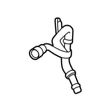 2025 BMW 540i xDrive Coolant Reservoir Hose - 17127562177