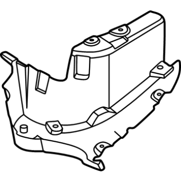 51759881705 BMW UNDERBODY PANELING REAR LEFT Illustration 1 of 1