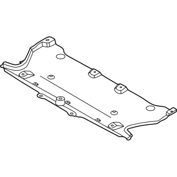 51759498261 BMW COVER FOR STEERING GEAR Illustration 1 of 1