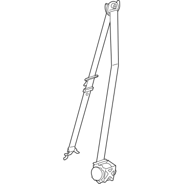 BMW 228 xDrive Gran Coupe Seat Belt - 72115A54A51