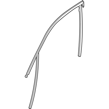 BMW XM Window Channel - 51339451282