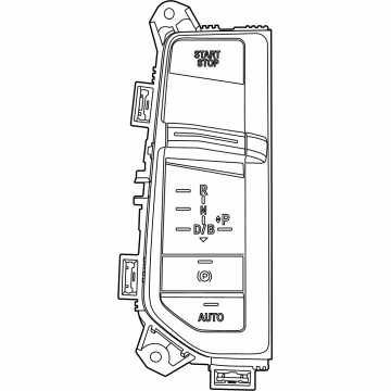BMW 550e xDrive Automatic Transmission Shifter - 61315A767A3