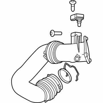 13715A71433 BMW CHARGE AIR DUCT Illustration 1 of 1