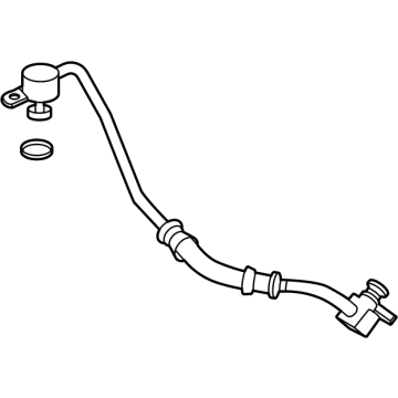 11425A01EF2 BMW OIL FEED LINE EXHAUST TURBOC Illustration 1 of 1
