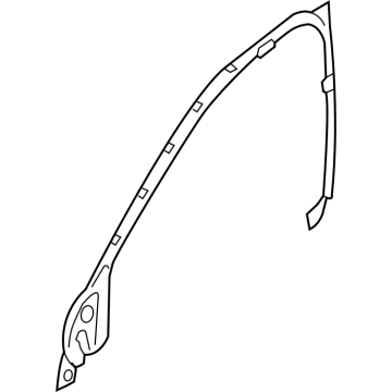 2025 BMW X2 Door Moldings - 51415A30792