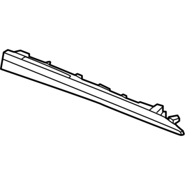 51415A323C1 BMW DECOR TRIM ALUMINIUM, LEFT Illustration 1 of 1
