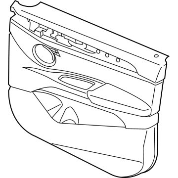 51415B359D1 BMW Front Left Door Trim Panel Illustration 1 of 1