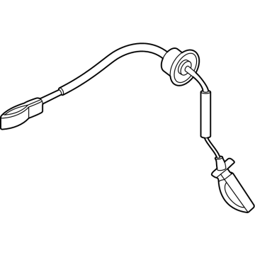2025 BMW X3 Door Latch Cable - 51225A329A0
