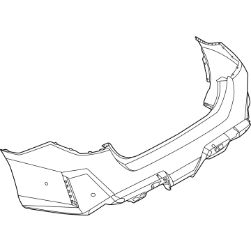 51125B3AC29 BMW VERKLEIDUNG STO F NGER HINTE Illustration 1 of 1