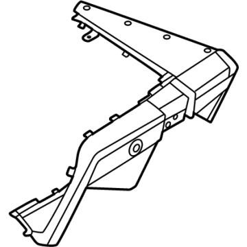 51127885577 BMW TRIM DIFFUSER LEFT Illustration 1 of 1
