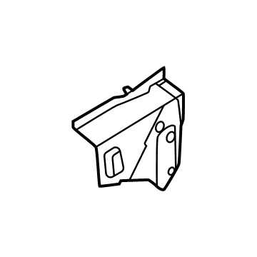 41215A66345 BMW CARRIER SUPPORT WHEEL WELL L Illustration 1 of 1