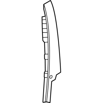 BMW i5 Door Moldings - 51335A058C4