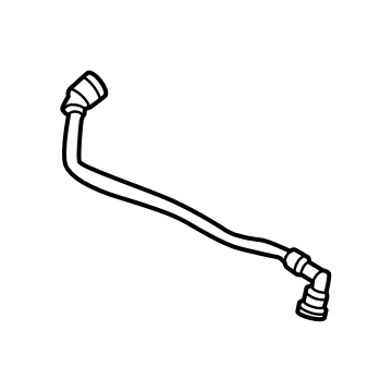 17129886628 BMW COOLANT PIPE PCU48 RETURN Illustration 1 of 1