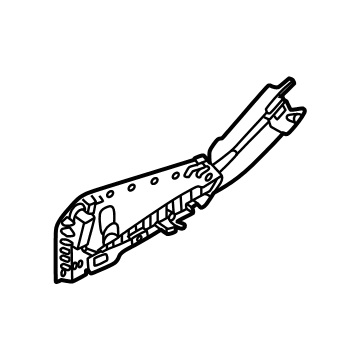 BMW 52105A5C151 SUPPORT, TRIM, SEAT, LEFT 52105A5C151 BMW SUPPORT, TRIM, SEAT, LEFT Illustration 1 of 1