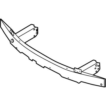 51118085547 BMW BUMPER BRACKET FRONT Illustration 1 of 1
