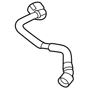 BMW M440i xDrive Gran Coupe Radiator Hose - 17125A3B5E1